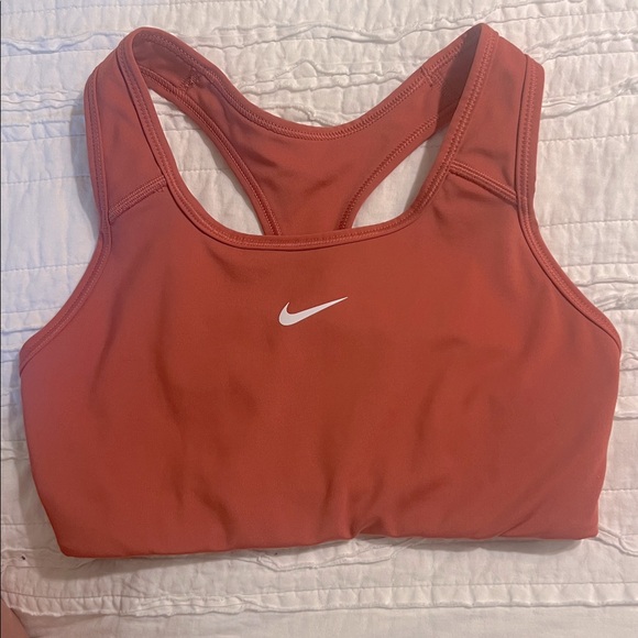 Nike Dri Fit Swoosh Sports Bra - Picture 1 of 7